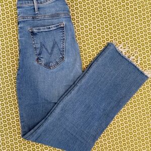 MOTHER Flare Jeans in Classic Blue